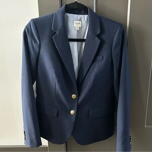 J.Crew Factory Original Schoolboy Blazer in Navy Size 0